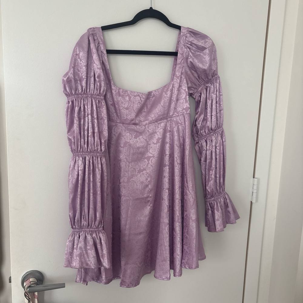 Alamour The Label Lavender Mini Dress - Picture 2 of 4